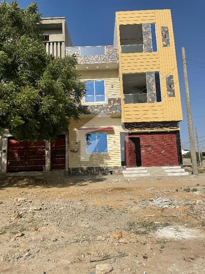 سعدی گارڈن سکیم 33,کراچی میں 4 کمروں کا 5 مرلہ مکان 2.1 کروڑ میں برائے فروخت۔