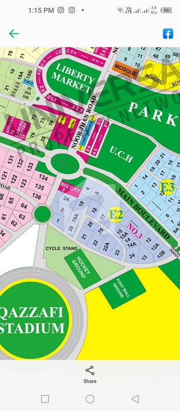GULBERG MAIN BLUE COMMERCIAL PLOT FOR SALE HOTTEST OPTION