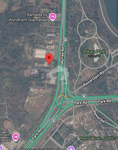 Motel Plot For Sale On Club Road Islamabad