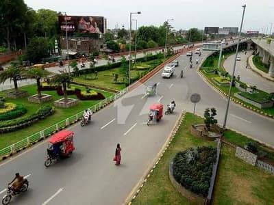 1 Marla 8 Sarsai Commercial Plot Available For Sale In Main Canal Road Fsd West Side Front Off Faisal Town.