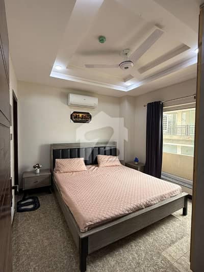 Bahria Town phase 8 Business District 1 Bed luxury Furnished flat for Rent