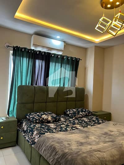 Bahria Town phase 8 Dolphin chowk 1 Bed fully furnished Flat For Rent