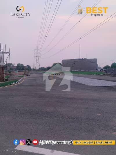 5 Marla Plot For SALE On Cheap Prices In Sector M6 Lake City Lahore