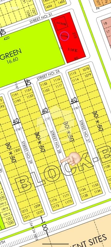 30*50 Plot For Sale Faisal Hills Block B