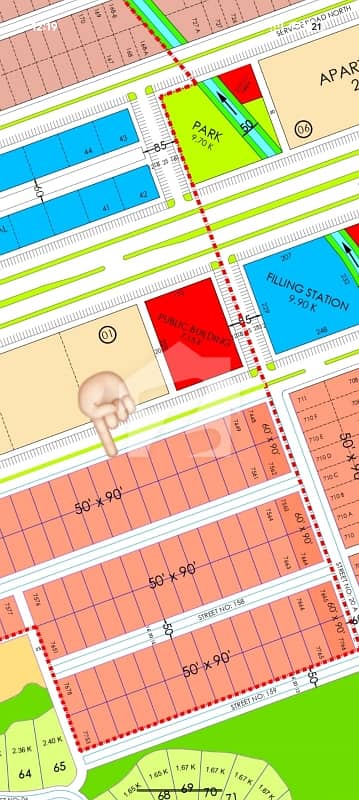 1 Kanal MDR Plot Block B Faisal Hills For Sale