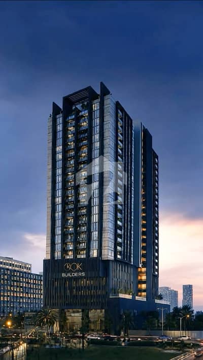 Invest In Timeless Elegance At Zainab Habib Tower By Sawera, Proudly Built By OK Builders, Located On Khalid Bin Waleed Road.