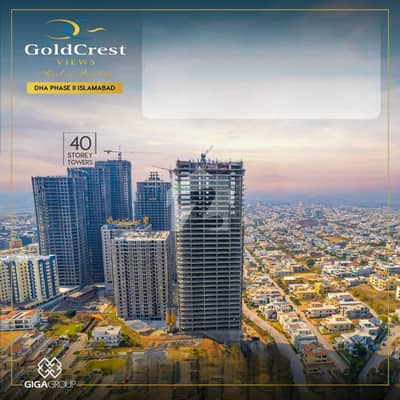 Studio Apartment For Sale In Goldcrest Views 1 Tower A Near Giga Mall World Trade Center DHA 2 Islamabad