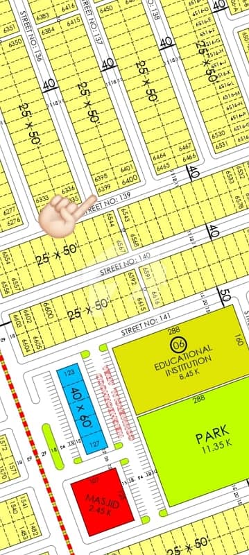 5 Marla Corner Plot Block B Faisal Hills For Sale