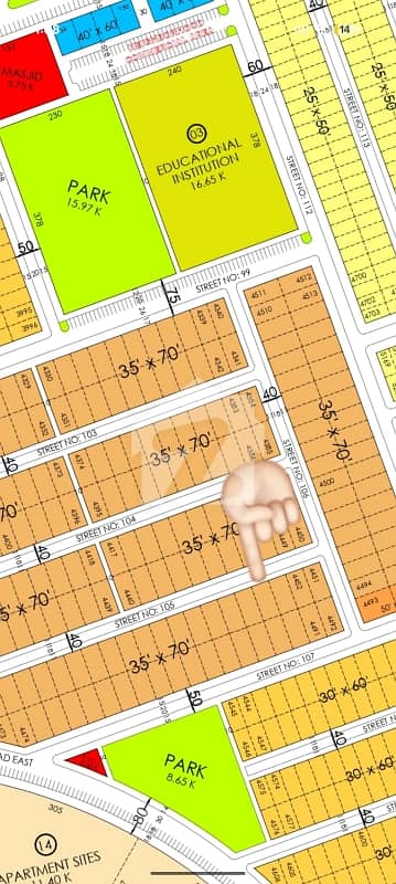 10 Marla Pair Plot Block A Faisal Hills For Sale