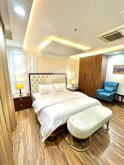 2 BEDROOMS FULLY FURNISHED APARTMENT FOR RENT IN JASMINE BLOCK BAHRIA TOWN LAHORE