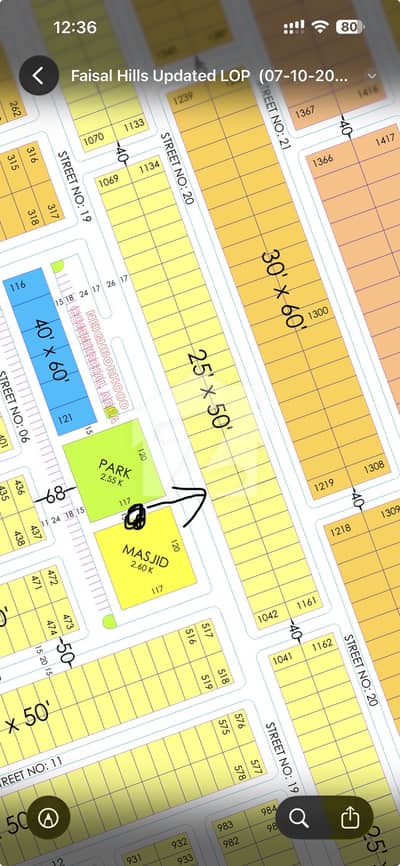 Faisal Hills Executive Block Golden Location Plot Available