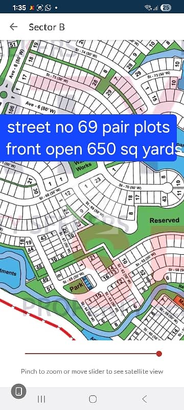 650 Sq Yards 1 Kanal Plot Front Open Height Location