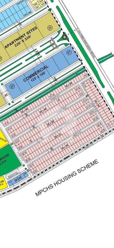 8 Marla Plot ( 30*60 In 200 Series ) Faisal Margalla City ( FMC ) B-17 Islamabad