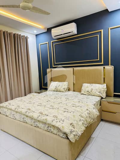 Bahria Town Phase 8 Rawalpindi Safari Home Single Storey With Lown Brand New Fully Furnished Monthly Long Time For Rent Available