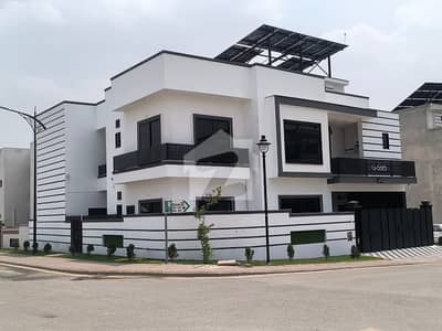 G-Block 12-Marla Corner Brand New House For Sale With 10-Kv Solar System & 5KV Backup Batteries Installed