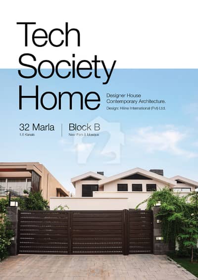 Luxury 32 Marla House for Sale in Tech Society | Premium Location