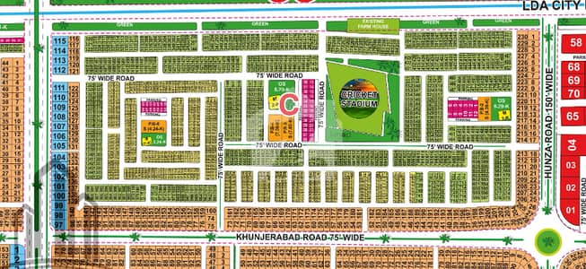 5 Marla Plot for Sale C Block, LDA City Lahore