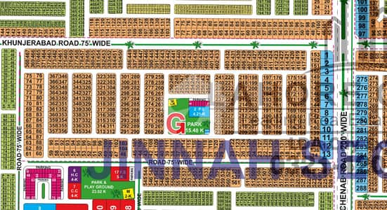 1 Kanal Plot for Sale in G Block LDA City Lahore