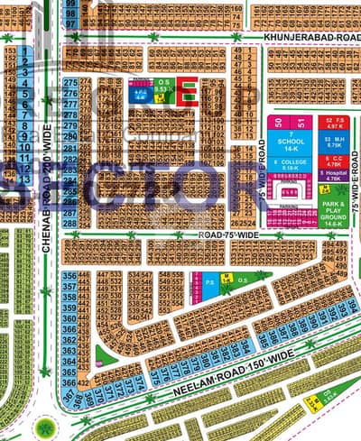 1 Kanal Plot for Sale E Block, LDA City Lahore