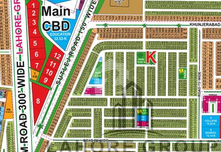 10 Marla Residential Plot for Sale K Block, LDA City Lahore