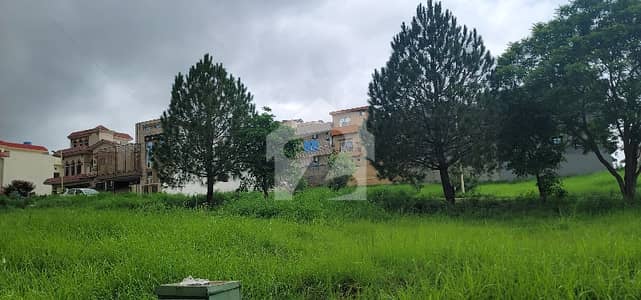 12 Marla Boulevard Corner Park Facing, Level And Solid Land Plot For Sale. Dem 2.60 Cr