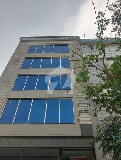 4 Marla luxury commercial plaza hot location floor available for rent in DHA phase 6 main boulevard MB, Lahore