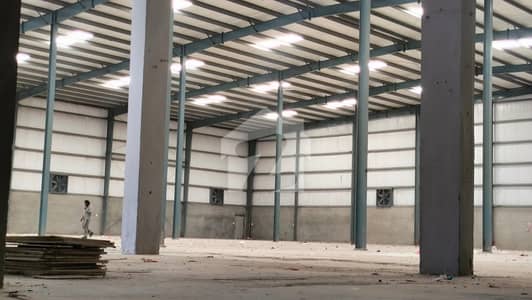 Factory Of 37000 Square Feet Available For rent In Korangi Industrial Area