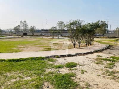 20 Marla Plot For Sale Facing Park In Khayaban Gardens Sargodha Road