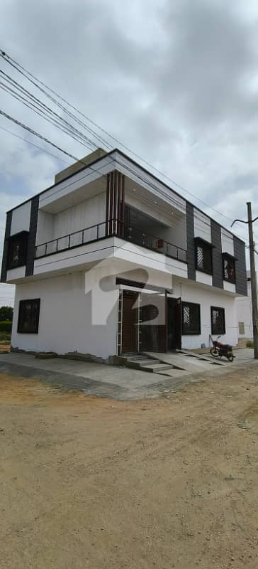 135 Sq Yard G+1 House For Sale on 40 ft road both sides in Saadi Garden 135 Sq Yard G+1 House For Sale on 40 ft road both sides in Saadi Garden