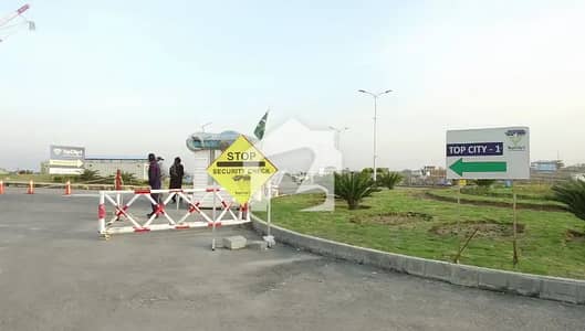 10 Marla Corner Residential Plot | Block-D | Top City-1 Islamabad