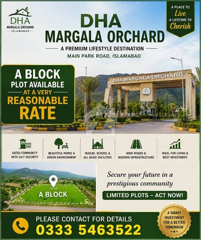DHA MARGALA ORCHARD A BLOCK