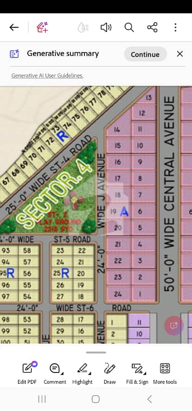 200 Gaz Plot West Open Park Facing In Sector 4 For Sale