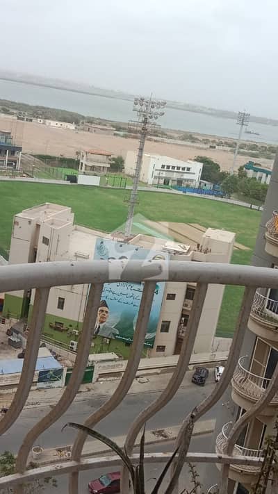 Creek Vista 3-Bedrooms Apartment For Rent New Kitchen Drawing Room Partition Upper Floor Moin Khan Compound Facing West Open