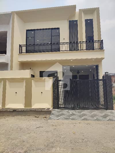 5.75 Marla Double Story Brand New House For Sale In Mps Road Gated Street