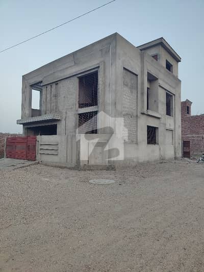 8 Marla Double Story Brand New Corner Grey Structure House For Sale In Adam Housing Multan