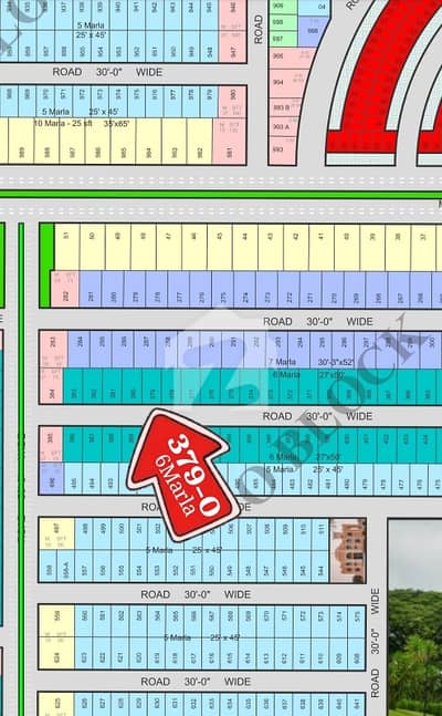 Without Poll&Wire 6 Marla Plot For Sale
