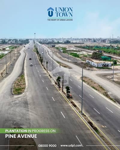 Next To Corner 5 Marla Residential On Ground Plot Available On Easy Installment Plan in Union Town Main Pine Avenue Road Lahore