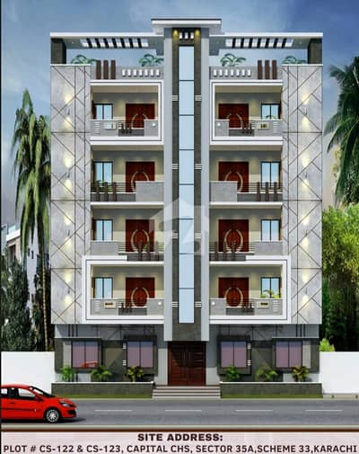 Brand New Flat In Capital Cooperative Housing Society Sized 880 Square Feet Is Available Brand New Flat In Capital Cooperative Housing Society Sized 880 Square Feet Is Available