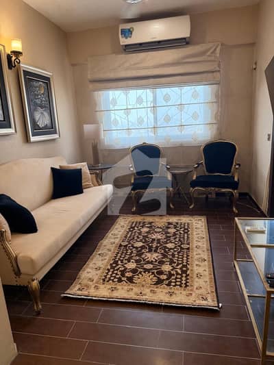 ULTRA-LUXURY FULLY FURNISHED 3-BEDROOM SEA-FACING APARTMENT FOR RENT EAGLE APARTMENT, KARACHI