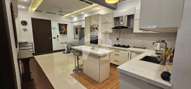 ULTRA-LUXURY FULLY FURNISHED 3-BEDROOM SEA-FACING APARTMENT FOR RENT EAGLE APARTMENT, KARACHI