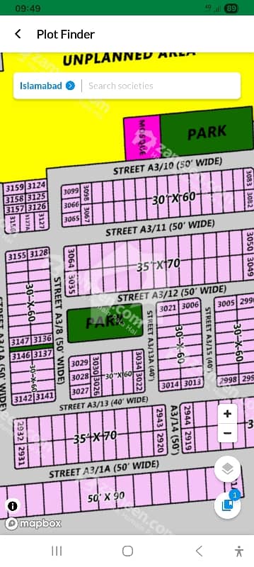 Invester Price, Semi Developed ( Proper Cutting Area ), LOP Cleard, Near To Park, Main Road & Commercial, Solid & Level, 10 Marla Plot For Sale In A Block.