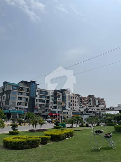 4060 Three-Side Corner Commercial Plot for Sale Prime E Block Markaz, B-17 Islamabad