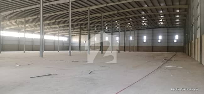 110000 Sq. Ft Factory For Rent Korangi Industrial Area