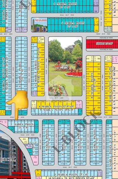L Block 5 Marla Plot Available For Sale Prime Location