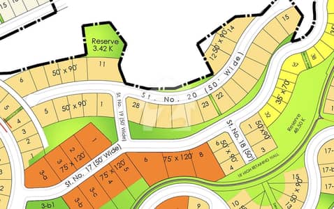 1 Kanal Sami Developed Plot For Sale In Bahria Hamlet