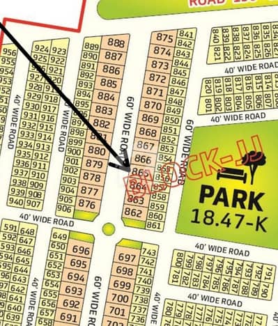 10 Marla plot in Citi housing grw phase 4 JJ block 10 Marla plot in Citi housing grw phase 4 JJ block