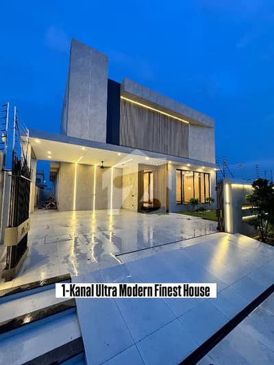 1Kanal Luxury Modern Design House For Rent In Dha Phase 6 Lahore Near To Dolmen Mall