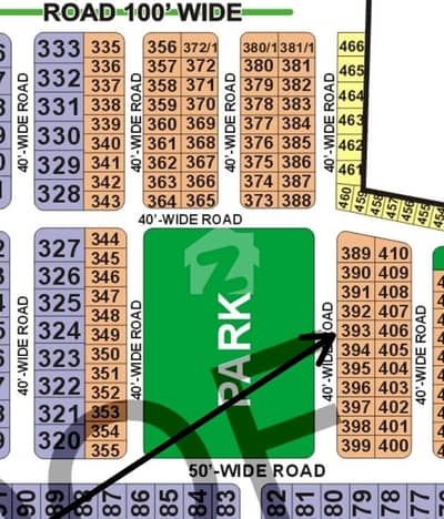 Citi housing grw phase 1 BB block park facing plot available Citi housing grw phase 1 BB block park facing plot available