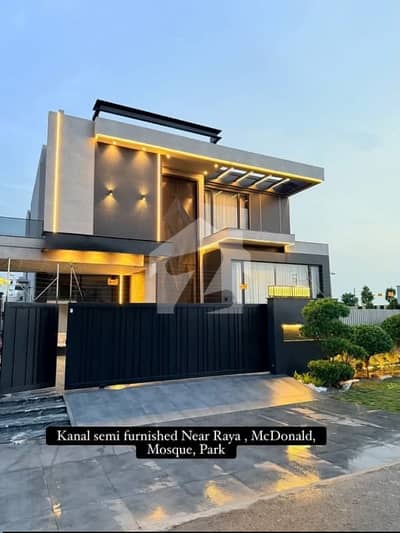 One Kanal Brand New luxury Modern design House Available For Rent in DHA Phase 7 Hot location