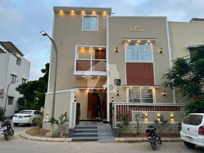 Luxurious Bungalow 120 SQYD Double Storey For Sale In Naya Nazimabad Block C